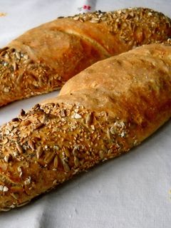 Una foto de Barras rústicas de pan
