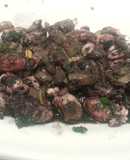 Calamarcitos con cebolla