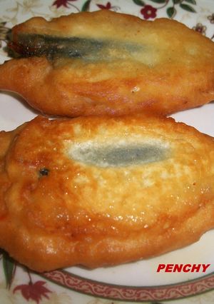 Una foto de Boquerones rellenos en masa crujiente