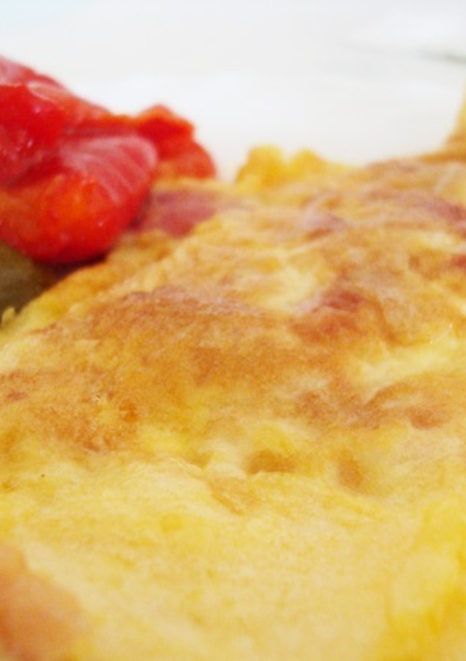 Una foto de Tortilla de jamón york