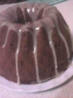 Una foto de Budín de doble café y chocolate