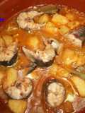 Cazuela de estorninos en salsita al vino
