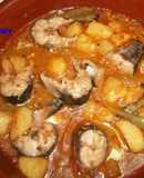 Cazuela de estorninos en salsita al vino