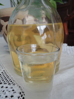 Una foto de Licor casero de cidra