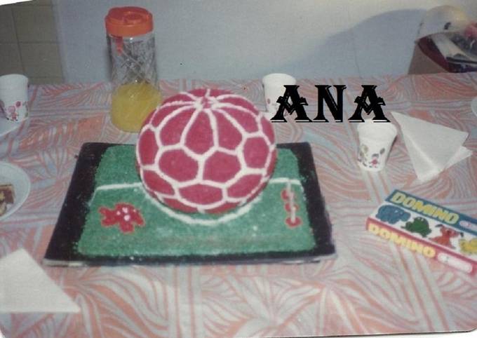 Foto principal de  Torta decorada pelota de futbol