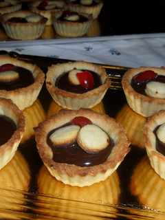 Una foto de Tarteletas de ganache de chocolate