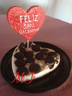 Una foto de Oreo cheesecake