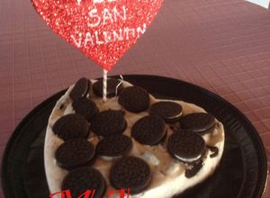 Una foto de Oreo cheesecake
