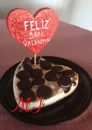 Una foto de Oreo cheesecake