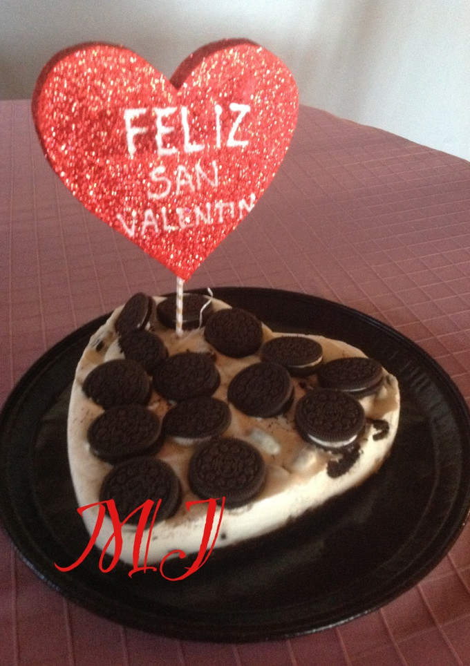 Una foto de Oreo cheesecake