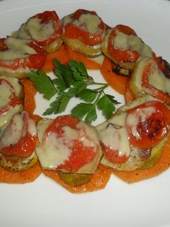 Una foto de Rosca de calabaza y patatas con roquefort