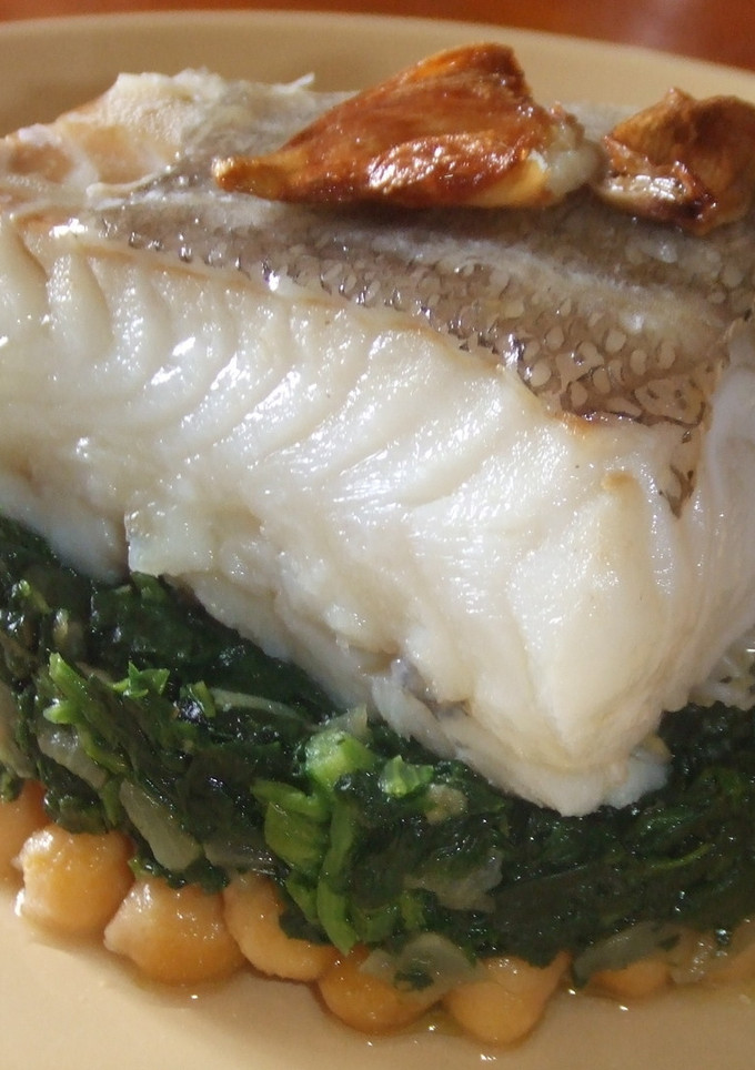 Una foto de Bacalao a la moda da feira