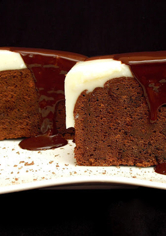 Una foto de Delicia de chocolate y leche condensada