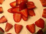 Bizcocho yogur griego de fresas