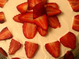 Bizcocho yogur griego de fresas