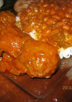 Una foto de Albóndigas al estilo puertorriqueño