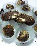 Bombones de Nutella y almendras