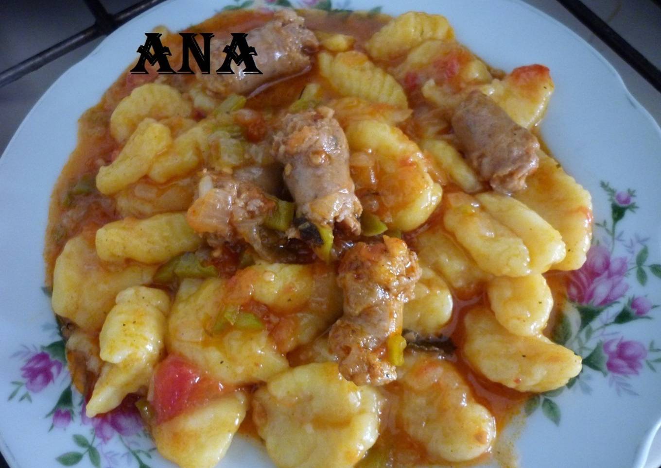 Ñoquis de papa y calabaza caseros<br />