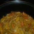 Pasta corta en salsa agripicante