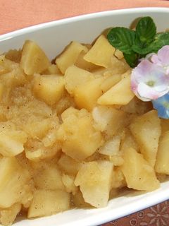 Una foto de Compota de manzanas y peras con canela y anís