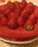 Cheesecake con fresas