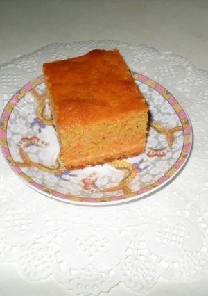 Una foto de Torta de zanahoria con aceite