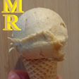 Helado de plátano y crema de cacahuete