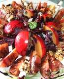 Ensalada roja de invierno