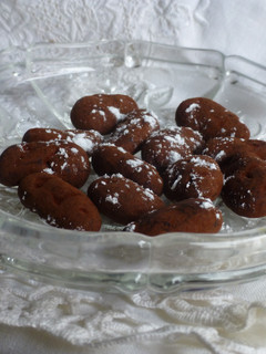 Una foto de Almendras con chocolate