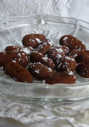 Una foto de Almendras con chocolate