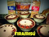 Tiramisú casero en copas