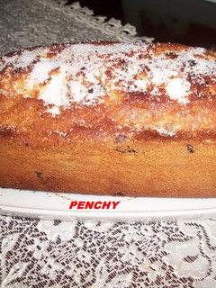 Una foto de Plum cake con pepitas de chocolate