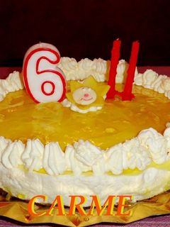 Una foto de Tarta mousse de limón