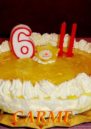 Una foto de Tarta mousse de limón