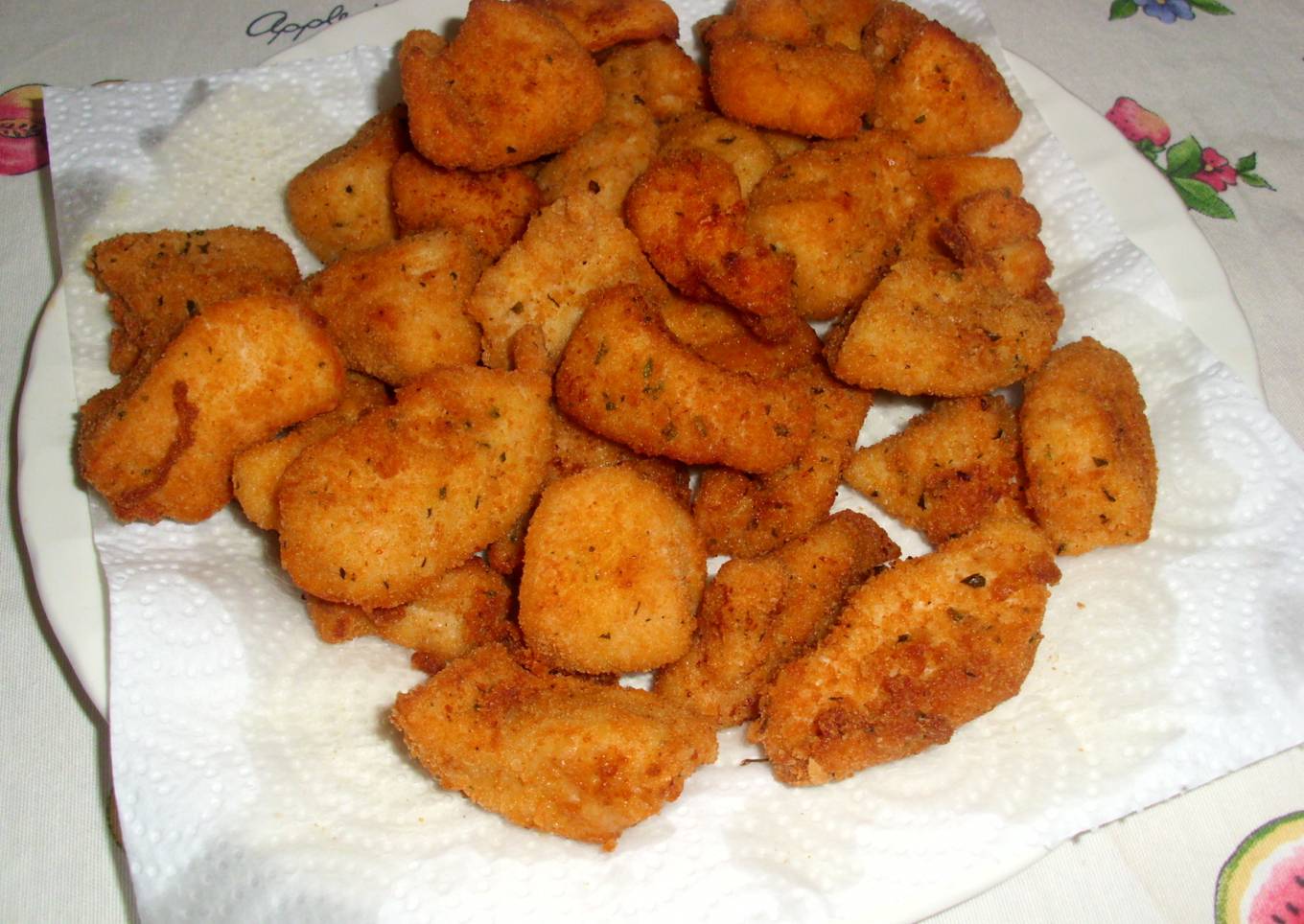 Lagrimita de pollo al curri