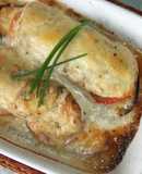Solomillitos de pollo rellenos de queso