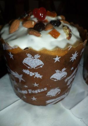 Una foto de Glasé de chocolate blanco