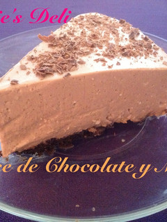 Una foto de Mousse de chocolate y moka