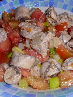 Una foto de Hueva de bacalao con priñaca