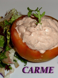 Foto principal de Tomates rellenos de crema de queso