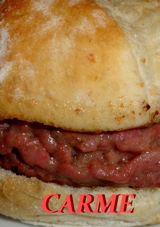 Una foto de Hamburguesa en panecillo para niños