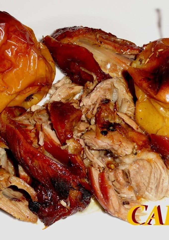 Una foto de Paletillas de cordero asadas con brandy