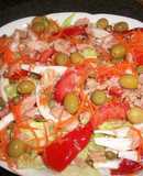 Ensalada fresca y colorida