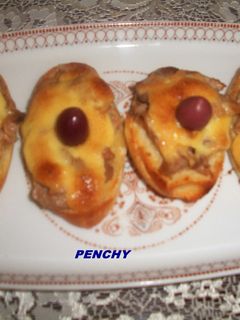 Una foto de Pulguitas de atún ali oli gratinadas