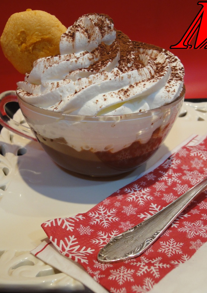 Una foto de Chocolate suizo a la taza