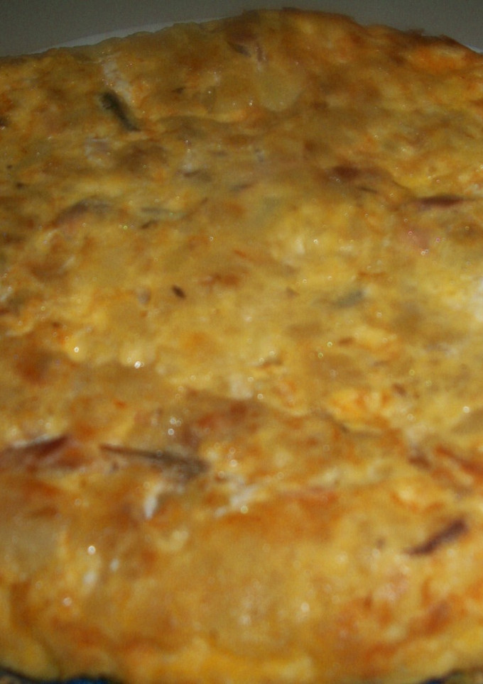 Una foto de Tortilla de patatas con caballa