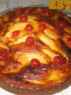Una foto de Tarta de manzana riquísima