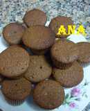 Muffins de Nutella casera