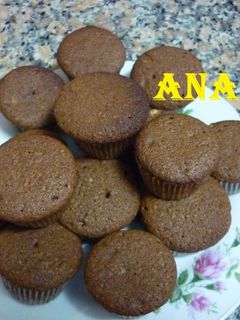 Una foto de Muffins de Nutella casera