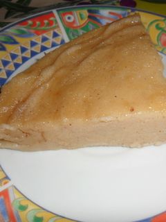 Una foto de Quesada pasiega al microondas